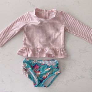 Ruffle Butts two piece swim suit